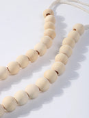 Macrame Beaded Curtain Tiebacks by Axyaa: Boho Home Decor & Decoration Accessories