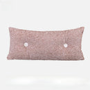Axyaa Tufted Solid Sofa Cushion Bed Rest Accent Pillow for Living Room Bedroom