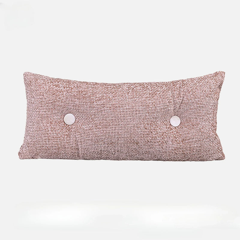 Axyaa Tufted Solid Sofa Cushion Bed Rest Accent Pillow for Living Room Bedroom