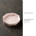 Axyaa Exquisite Dim Sum Tea Plate for Elegant Tea Time