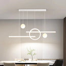Axyaa Modern LED Chandelier for Dining & Living Room - Indoor Pendant Ceiling Lighting