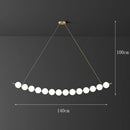 Axyaa Modern Pendant Lights LED Chandelier Indoor Ceiling Lamp Dining Room Lighting