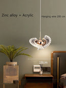 LED Pendant Lights by Axyaa: Modern Chandelier for Bedroom, Living Room, and Restaurant Lighting