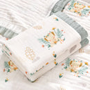 Axyaa Newborn Cotton Gauze Bath Towel, Six-Layer Blanket Cover for Baby Children