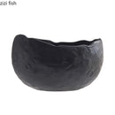 Axyaa Matte Ceramic Dessert Bowl Set for Molecular Cuisine Restaurant Tableware