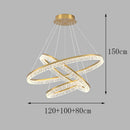 Axyaa Modern LED Pendant Light Chandeliers for Living Room and Dining Room