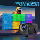 Axyaa Magcubic 300ANSI Mini 720P Android 11 4K Wifi6 BT5.0 Portable Projector