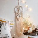 Boho Moon Dream Catcher Wall Hanging by Axyaa