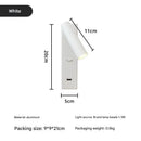 Axyaa Dimmable LED Bedside Sconce with USB Charging Port & Switch