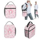Axyaa Melody Insulated Lunch Bag - Reusable Thermal Cooler for School and Work