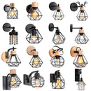 Axyaa Retro Industrial Wall Sconce LED Lamp Indoor Lighting