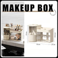 Axyaa Rotating Makeup Organizer for Cosmetics and Brushes
