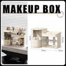 Axyaa Rotating Makeup Organizer for Cosmetics and Brushes