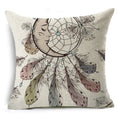 Axyaa Linen Cushion Cover 45x45cm - Stylish Decor for Sofa and Bed