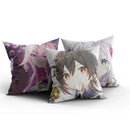Axyaa Cartoon Anime Decor Pillowcase for Dormitory Sofa Bedside - Two Direction Throw Pillow Case