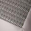 Axyaa Light Grey Splice Pillow Cushion for Home & Hospitality