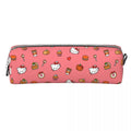 Axyaa Hello Kitty Pencil Case - Large Storage for School Supplies & Cosmetics
