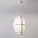 Axyaa Japanese Style Fabric Pendant Light for Dining Table and Bedroom