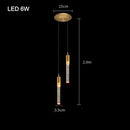 Luxurious Crystal Pendant Lamps by Axyaa for Living Room Kitchen Bedroom Chandelier Home Decor