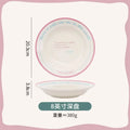 Axyaa Ceramic Letter Dining Plate Blogger Style Beautiful Dish Breakfast Plate