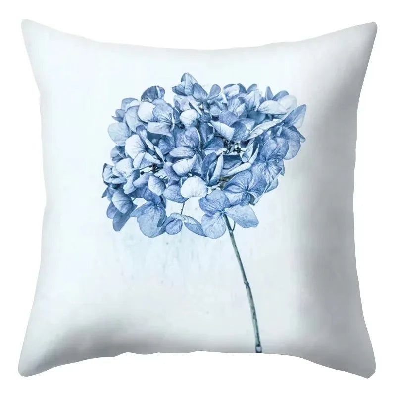 Axyaa Cactus Flower Decorative Cushion Cover 45X45CM Home Sofa Pillowcase
