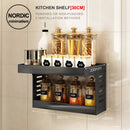 Axyaa 2-Layer Kitchen Storage Organizer for Seasoning Bottles and Utensils