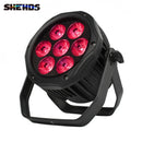 Axyaa 4pcs/6pcs IP65 LED Waterproof Par Light for Party Bar Wedding Concert