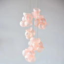 Axyaa Glass Pendant Light: Modern High-end G9 LED Lamp for Living & Dining Room