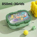 Axyaa Stainless Steel Bento Box with Compartments