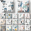 Axyaa Decorative Cushions Pillowcase - Soft Polyester Throw Pillow Cover for Sofa Décor