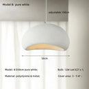 Axyaa Nordic Minimalist Chandelier LED Hall Pendant Lights for Wabi-sabi Style Living Room