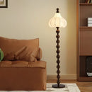 Axyaa Luxury Floor Lamp: Retro Art LED Standing Light for Living Room, Bedroom, Study