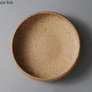 Axyaa Vintage Kiln Ceramic Deep Plate Set