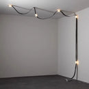 Axyaa Marble Designer Belt Pendant Light: Dimmable Luxury Chandelier