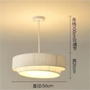 Axyaa Fabric LED Pendant Light - Nordic Designer Hanging Chandelier Fixture