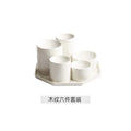 Axyaa Solid Color Ceramic Dinner Plates for Hotel & Restaurant Tableware
