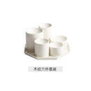 Axyaa Solid Color Ceramic Dinner Plates for Hotel & Restaurant Tableware