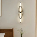 Axyaa Nordic Minimalist Wall Light Iron Lamp for Bedroom Living Room Study