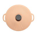 Axyaa Silicone Pot Cover Set: Anti Overflow, Dustproof, Sealed for Refrigerator and Microwave