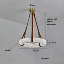 Axyaa Minimalist Marble Pendant Light for Living & Dining Room