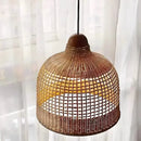Axyaa Rattan Chandelier - Natural Materials Pendant Light for Home Decor