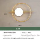 Axyaa Nordic LED Wall Lamp - Elegant Indoor Lighting for Bedroom & Living Room