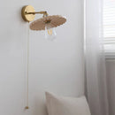 Axyaa Ash Wood LED Wall Lights - Modern Nordic Up Down Lamp