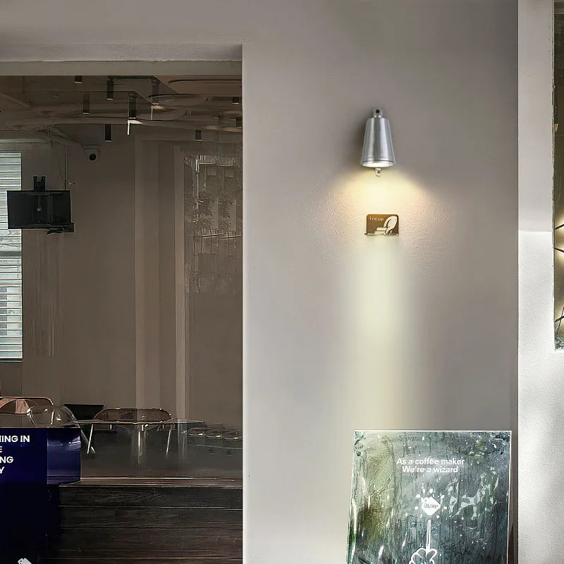 Axyaa Retro Industrial Entrance Wall Light - Single Head Spotlight