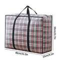 Axyaa Stripe Woven Bag: Large Capacity Storage & Organization Solution