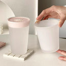 Axyaa Frosted Glass Tumbler 365ml - Versatile Drinking Cup for Coffee, Wine, Juice