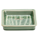 Axyaa Celadon Relief Fruit Nut Jewelry Plate - Elegant Ceramic Snack Dish
