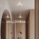 Axyaa Chrome Crystal glass LED Wall Light - Modern Home Lighting Fixtures