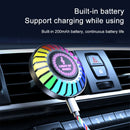 Axyaa Car Music Rhythm RGB LED Vent Light: Sound Activated Ambient Light Control