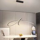 Axyaa Smart LED Chandelier for Dining Room and Kitchen - Modern Hanging Fixture